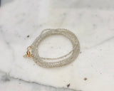 The Loved One 5 Wrap Bracelet/ Necklace Moonstone